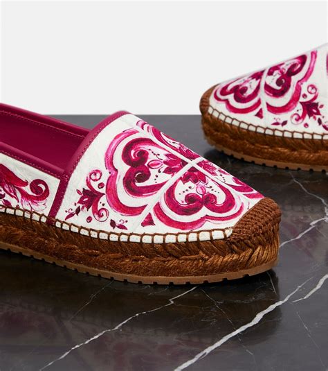 dolce gabbana brocade espadrilles